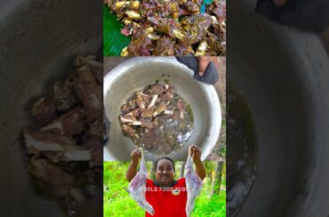 MUTTON NALLI HOT PEPPER | Nalli Pepper Curry | Mutton Recipes | World Food Tube #shorts #reels