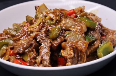 Quick and Easy Pepper Steak Recipe | Easy Dinner