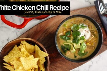 Easy White Chicken Chili Recipe