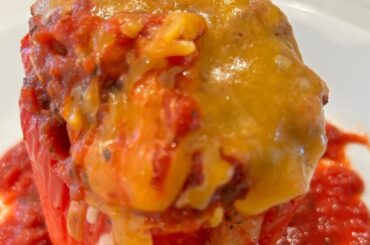 Cooking Stuffed Bell Peppers the Miki Way