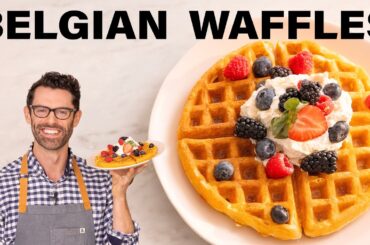 Easy Belgian Waffles Recipe