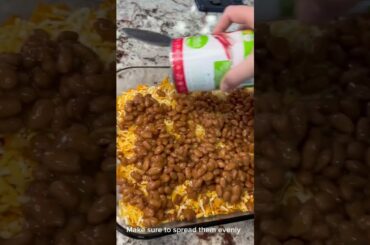 Kids FAVORITE Dinner- Chili casserole #casserole #recipeshorts #familydinner #yummy #delicious