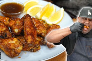 Mouthwatering Honey Lemon Pepper Wings