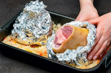 The famous German pork knuckle recipe, which conquered everyone!