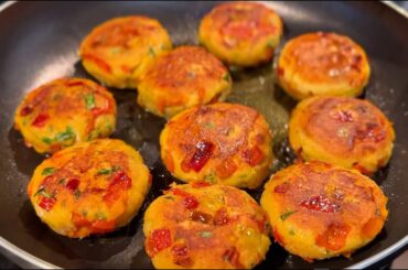 I have never eaten such delicious meatballs! No meat! Simple and tasty bell pepper recipe.