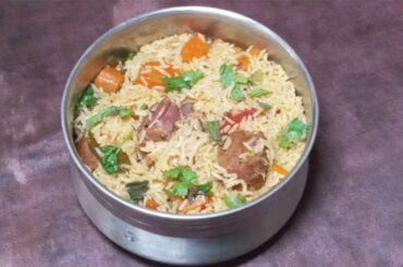 Pepper Garlic Lamb Carrot Rice Bowl|Dinner Recipe|Garlic Recipe|Lamb Recipe|Rice Bowl Recipes 1843