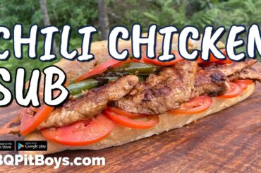 Chili Chicken Sub Sandwich