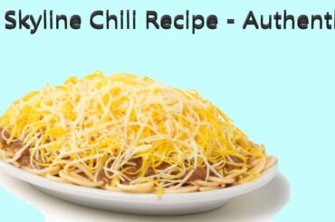 Skyline Chili Recipe / Original Cincinnati Recipe