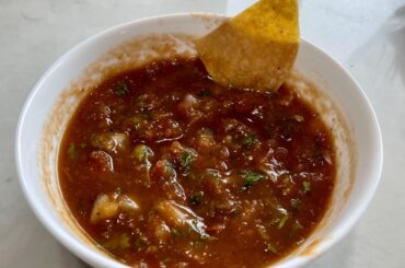 3 Pepper Salsa (Turned out really good)