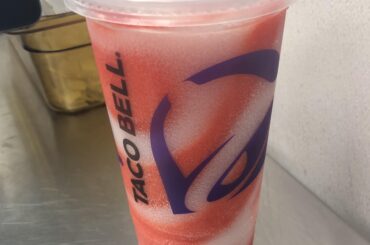 Customer asked for the Strawberry and Dragon Fruit Freeze mixed
