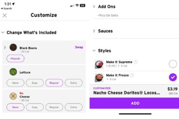 The best part of the Cantina Menu