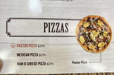 I’m in Mexico right now and I was shocked to see a Mexican Pizza on the menu