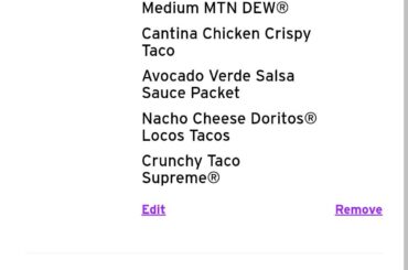 Let me swap regular taco for supreme at no charge on discovery box. Anyone else?