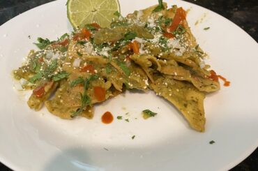 Does this look like dry chilaquiles to you? First time making this and it was so comforting
