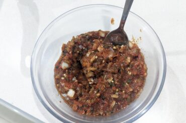 Homemade salsa