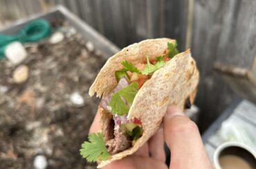 Took a crack at carne asada tacos