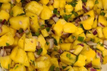 Pineapple salsa kind of day