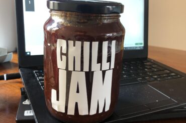 I made some chilli jam.
