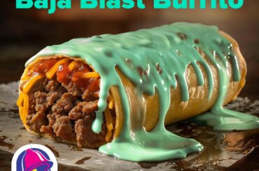 Baja Blast Burrito