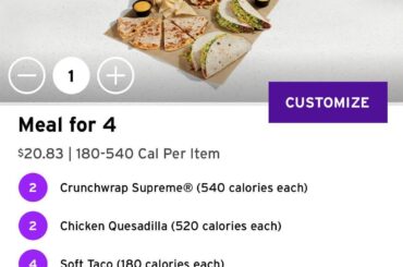 I thought these were going away, but I’m glad they’re still available. Great deal for a family of 4 along with the $4 4 drink pack