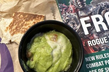 Guacamole that came with my wife’s quesadilla