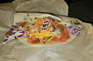 Cantina Chicken Soft Taco: It's fine, but meh.