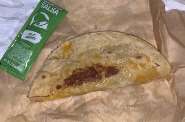 Cantina Chicken Crispy Taco first try