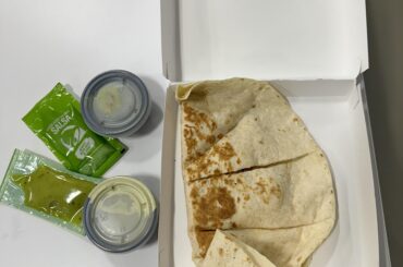 Saddest quesadilla I’ve ever had