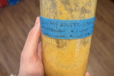 First experiment: taqueria emulsified salsa