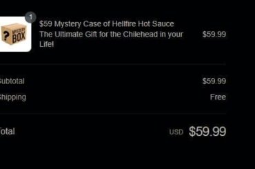 i ordered the 12 pack 60$ mystery hellfire box. it goes from mild - super hot sauces
i'll order the 100$ super hot box next month that guarantees double doomed rebooted