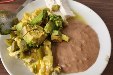 Mexican breakfast by wifey