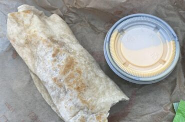 This can’t be normal sized for a grande toasted breakfast burrito, right?