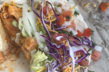 Cantina chicken soft taco