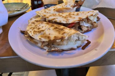 Chicken quesadillas