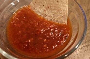 I tried to make salsa like the strip mall restaurants