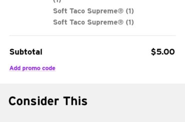 I know what I'm having for lunch