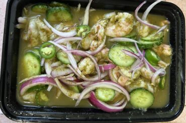 I made aguachile
