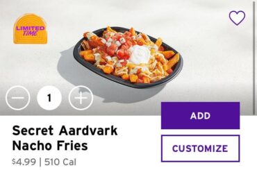 New Fries are up on the app