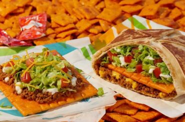 Cheez it Crunch Wrap