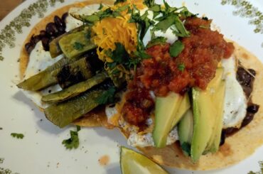 Huevos rancheros I made, good stuff