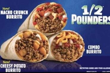 Anyone else remember their half pound burritos?