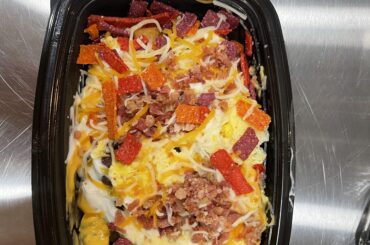 Taco Bell breakfast Bowl.