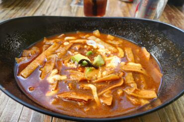 Tortilla soup for the soul on a chilly afternoon