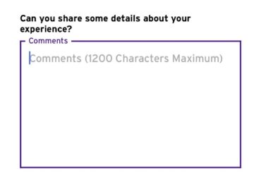 Your feedback is important to us. lol.