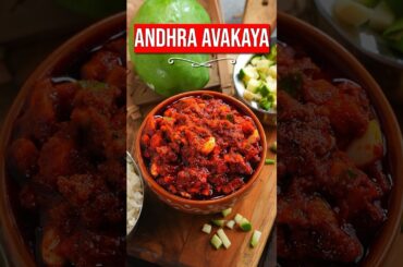 Andhra Avakaya Pachadi Recipe !!