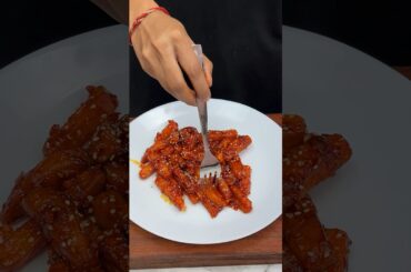 Honey Chilli Potato ASMR Cooking #shorts #food #cooking #streetfood #crunchytreats #chinesefood