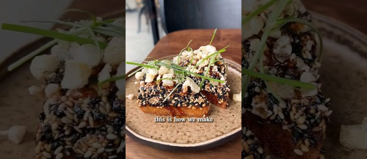 How We Make Cuttlefish Fried Toast