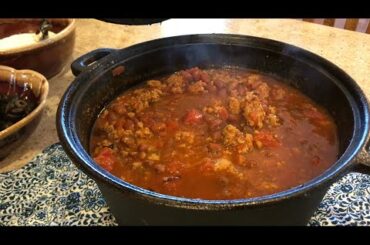 Taco Chili Recipe / So easy! So Savory it warms the soul!