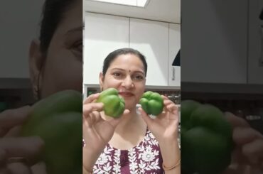 shimla mirch recipe #shortsvideo