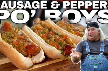 Sausage and Pepper Po'Boys with Bruce Mitchell | Blackstone Griddle